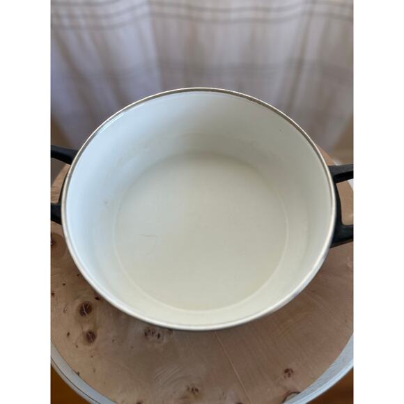 Fancipans Enamel Birds of Friendship 1970s Vintage Cookware MCM - Picture 2 of 6